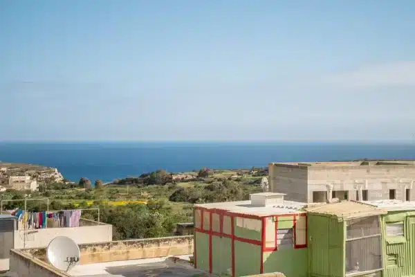 View of the sea from Deep Med's house